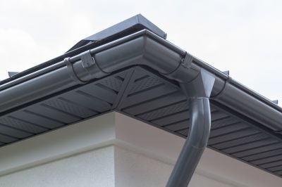 Metal Rain Gutter Installation